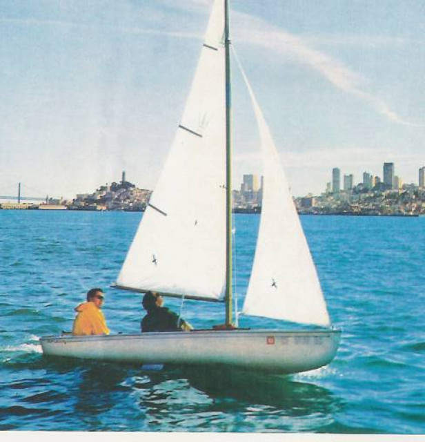 “Koralle” Segelboot/Oldtimer-Rarität, Bj. 1971 / mit Persenning / inklusiv Trail - Sport - Engen