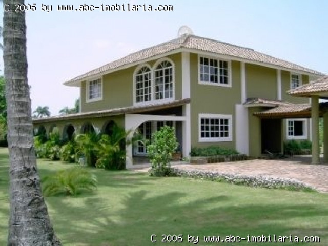 Verkaufe eine sehr klassisch gebaute Villa am Fluß oberhalb Cabarete ( Dominikan - Immobilien - Cabarete