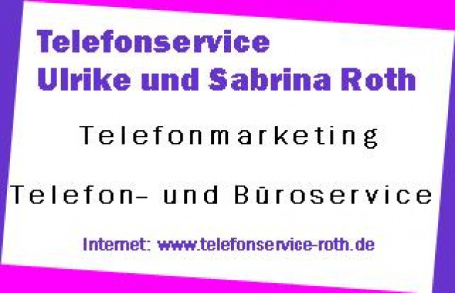 Telefonmarketing - Dienstleistungen Business Gewerbe - Riedstadt