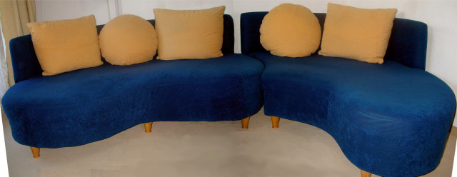 Gut aussehende Polsterecke Couch Sofa 2-Teile - Moebel Haushalt - Jena