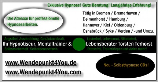 Wendepunkt4You - Professionelle Hypnose aus Bremen / Bremerhaven / Cuxhaven / De - Wellness Gesundheit - Bremen
