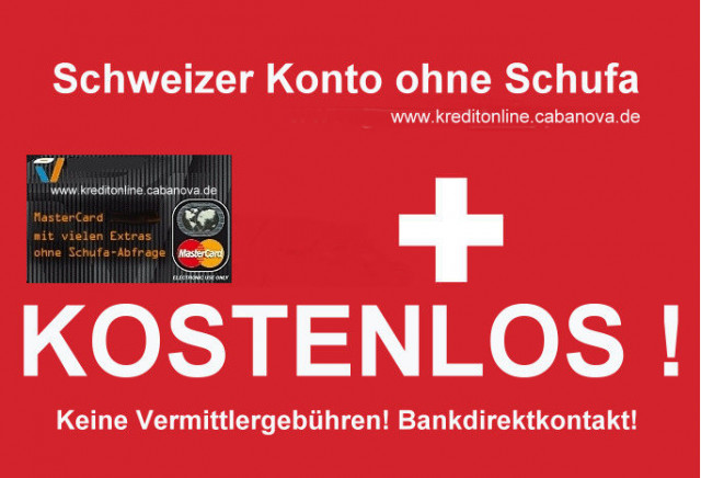 Kreditkarten - Konten schufafrei KOSTENLOS - Dienstleistungen Business Gewerbe - 