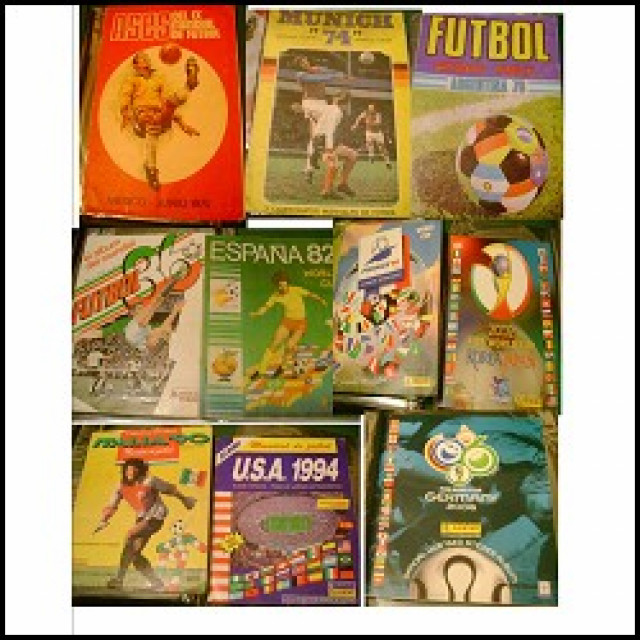 Alle WM Panini Alben von 1970-2006 ohne Fehlbild - Sammlungen - Muenchen/Miami