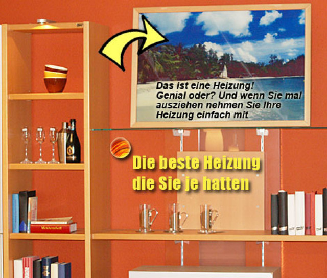 Infrarot Heizung; gesund und ökonomisch, ideal für Büro und Haus. - Buero Geschaeft - Flensburg